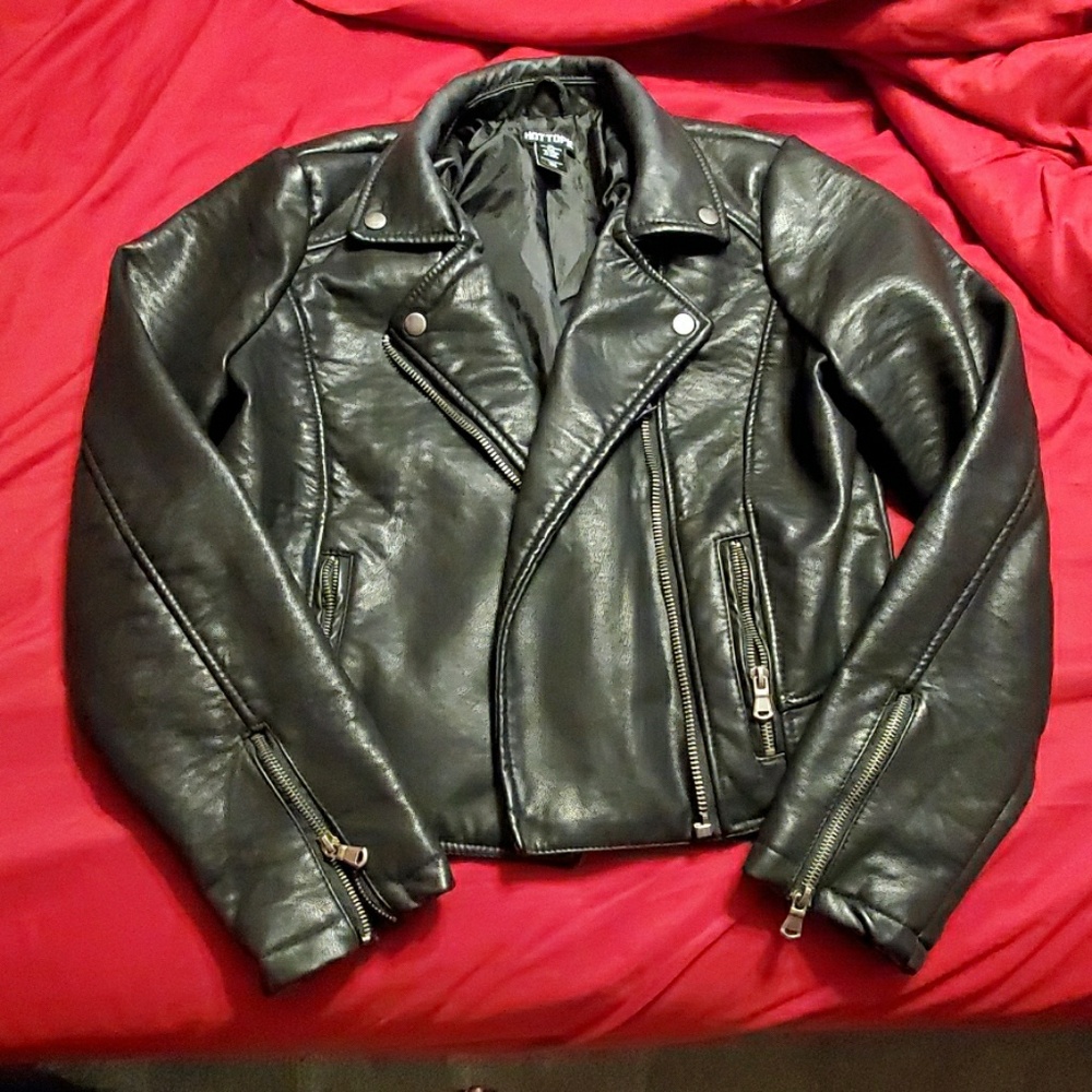 Leather jacket